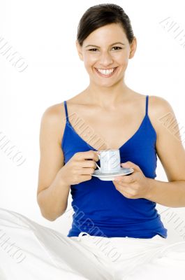 Drinking Espresso Drinking Espresso