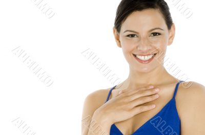Woman In Blue Woman In Blue