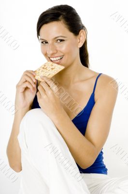 Eating Cracker