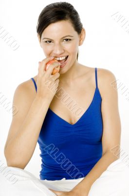 Woman With Apple Woman With Apple