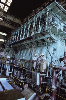 Factory with Workers