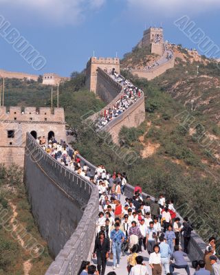 China Wall and People