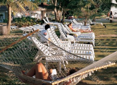 Hammock on Beach