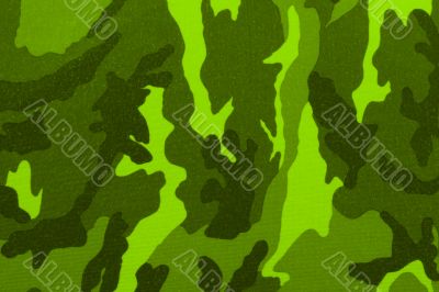 close-up of Camouflage pattern