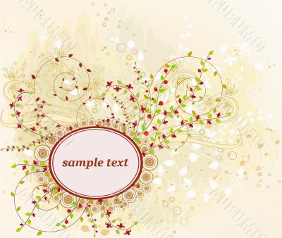 Abstract  artistic  background - illustration