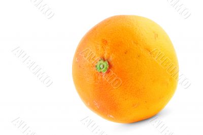 tasty grapefruit on white