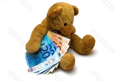 Euro Bear - Toy Teddy with Cash