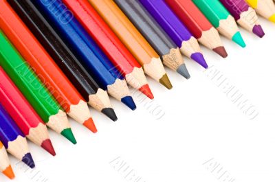 Colored Pencil Crayon Diagonal