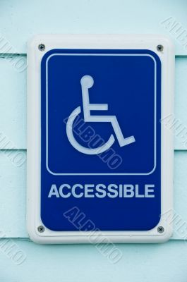Disabled Access Symbol Sign