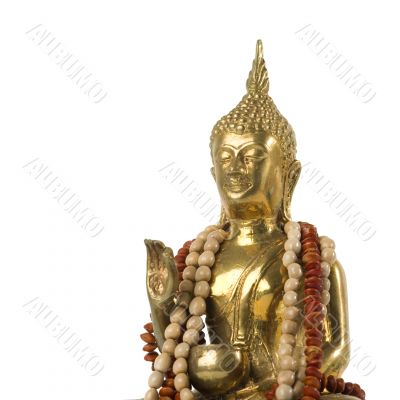 Golden Buddha statue