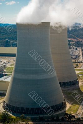 Coal Power Station: Aerial View Coal Power Station: Aerial View