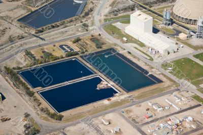 Coal Power Station: Aerial View