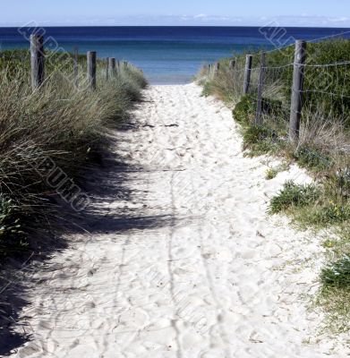 Sandy Path to the Beach