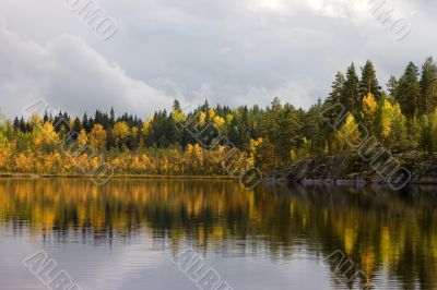 Autumn lake