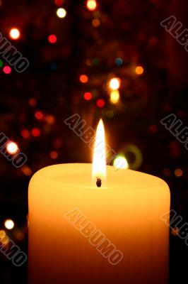 christmas candle