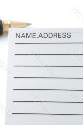 Address &amp; Phone Book