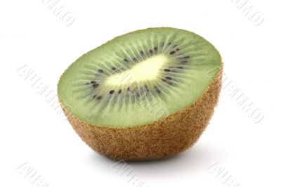 kiwi profile on white
