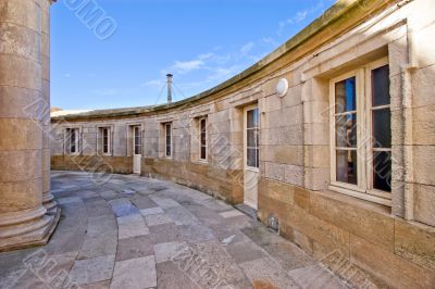 lighthouse courtyard