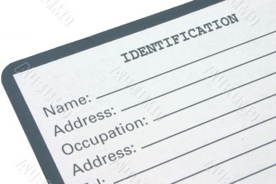 identification