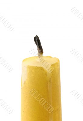 yellow candle