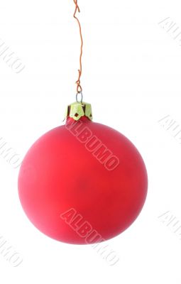 simple mat christmas ball