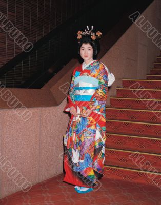 Traditional Japanese Woman