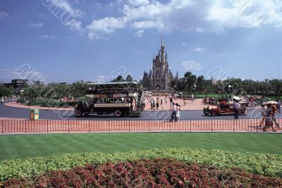 Castle in Theme Park