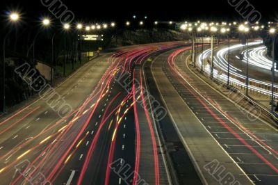 Highway At Night Highway At Night