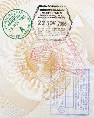 Custom Stamps In Passport