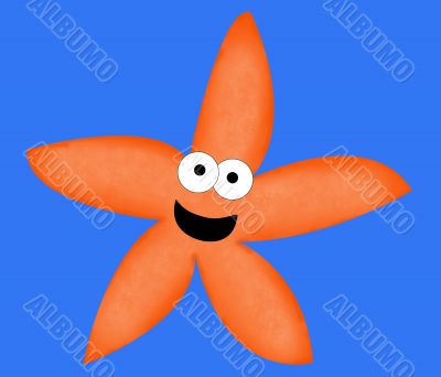 Cartoon Starfish