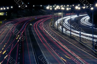 Highway At Night