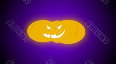 small soft focus glowing pumpkin small soft focus glowing pumpkin