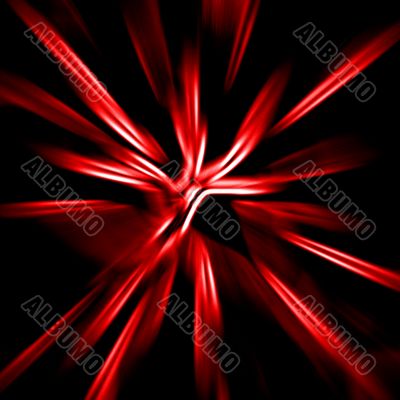 Red Warp Background