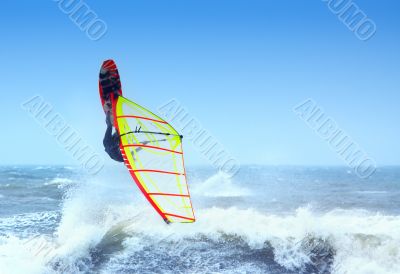 extreme windsurfing