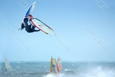 extreme windsurfing