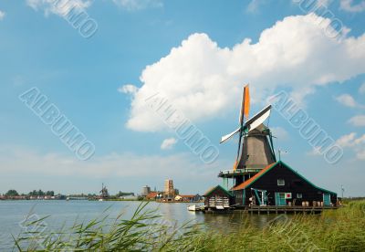 windmill landscape windmill landscape