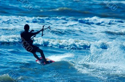 kite boarder