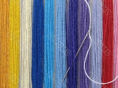 multicolored threads 1