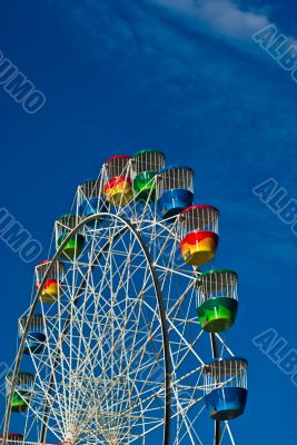 A Colourful Ferris Wheel at Luna Park, Sydney