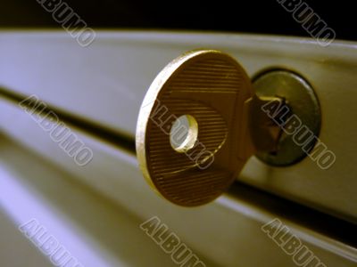 key in lock