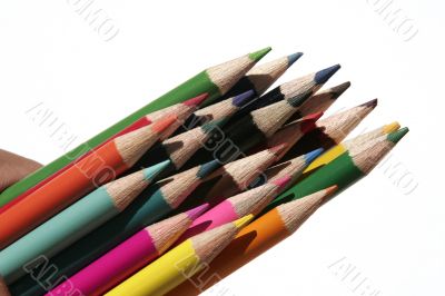 Set Of Coloured Pencils Set Of Coloured Pencils