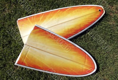 Broken Surfboard