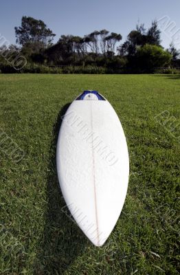 White Surfboard