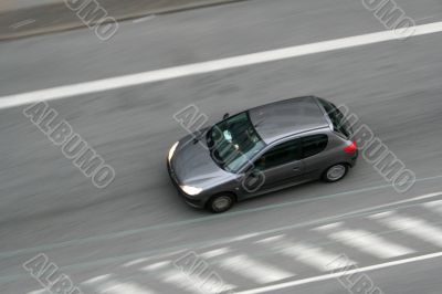 Car on road 1