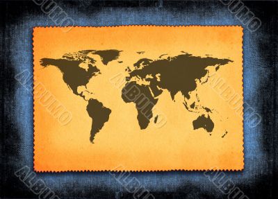 world map