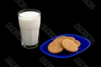 Milk and cookies. Milk and cookies.