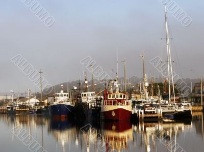 Boat Harbor at Lakes Entrance