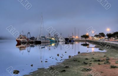 Boat Harbor at Lakes Entrance