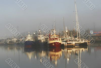 Boat Harbor at Lakes Entrance