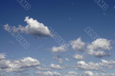 Blue Sky White Clouds